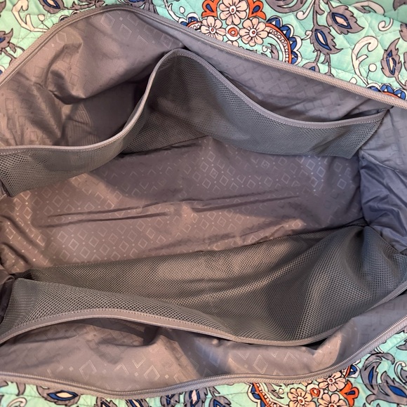 VERA BRADLEY Floral Green and Gray Women's Bag Set perfect condition - Picture 11 of 15